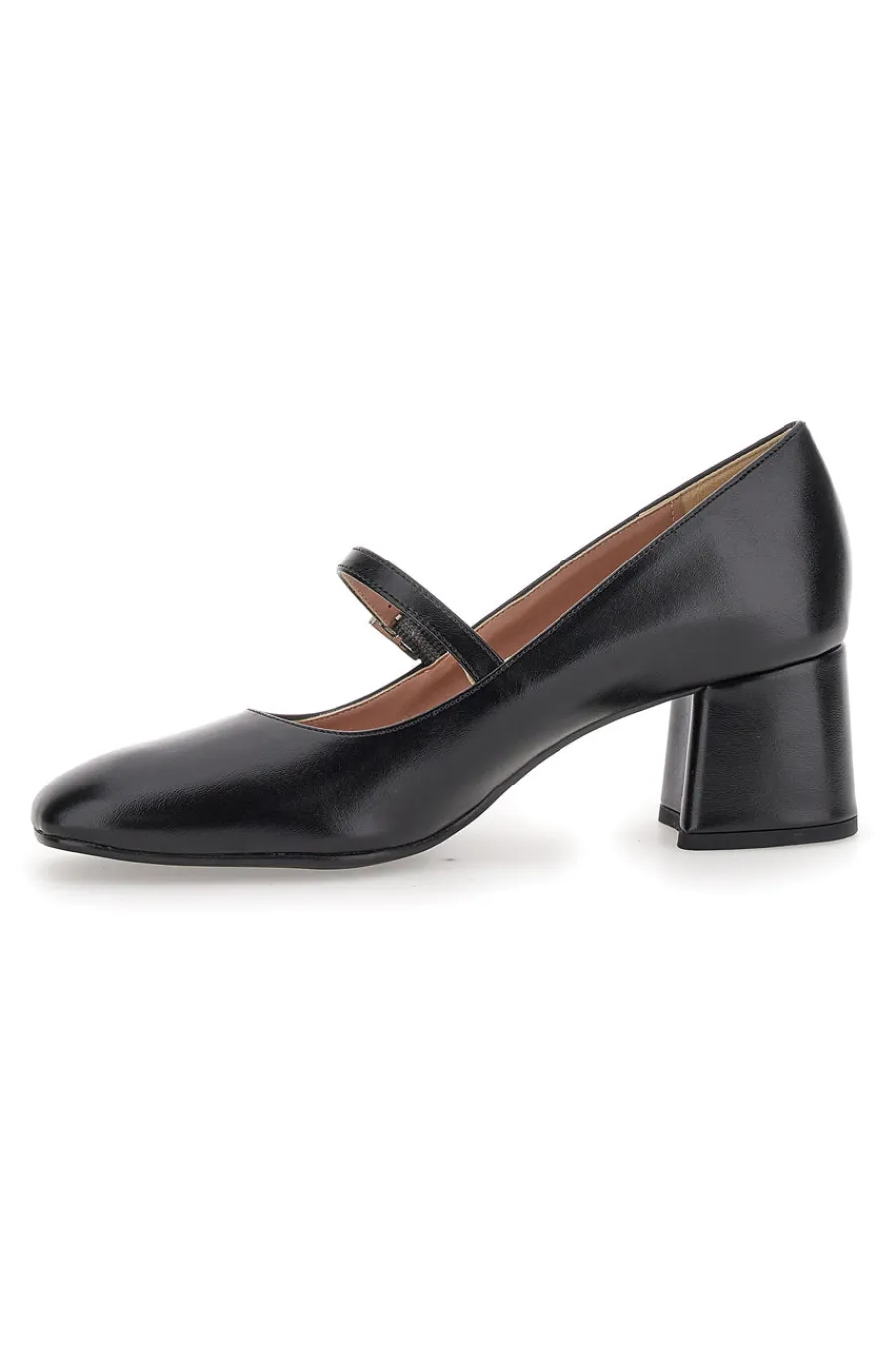 PITTARELLO CLASS Décolleté Mary Jane Nere Tacco 5 cm Made In Italy 710 Hot
