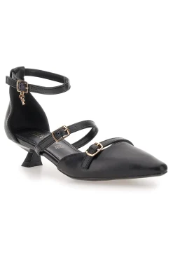 FERRE' Décolleté nere con cinturini e tacco basso Ferrè F692C711 Hot