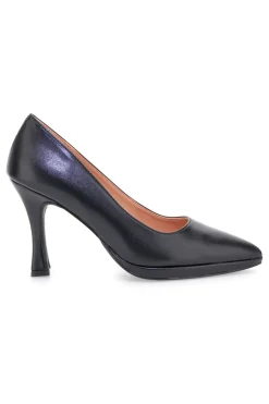 PITTARELLO LOVE Décolleté nere con punta sfilata e tacco a rocchetto 1907 NERO Discount