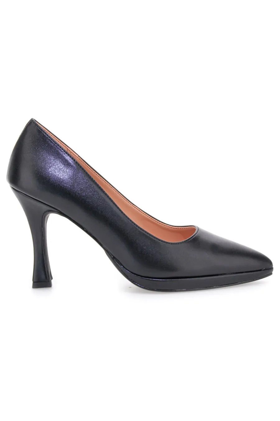 PITTARELLO LOVE Décolleté nere con punta sfilata e tacco a rocchetto 1907 NERO Discount