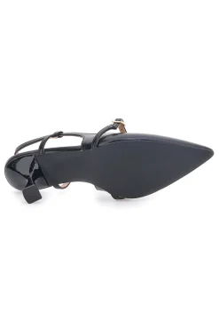 FIRST LADY Décolleté nere slingback con cinturino P652 NERO Online