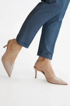 FRANCESCA GRITTI Décolleté con cinturino slingback Lavorazione artigianale Made in Italy P0701 NUDE New
