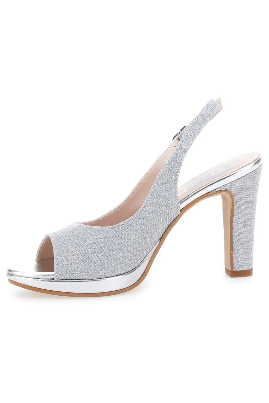 PITTARELLO LOVE Décolleté Open-Toe 4477 ARGENTO Hot