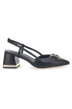 LAURA BIAGIOTTI Décolleté Slingback Nere 8604 NERO Discount