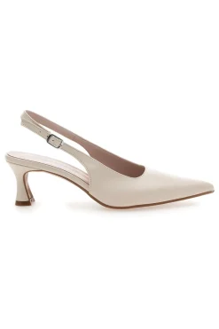 PITTARELLO GLAM Décolleté Slingbck Panna 503 Online