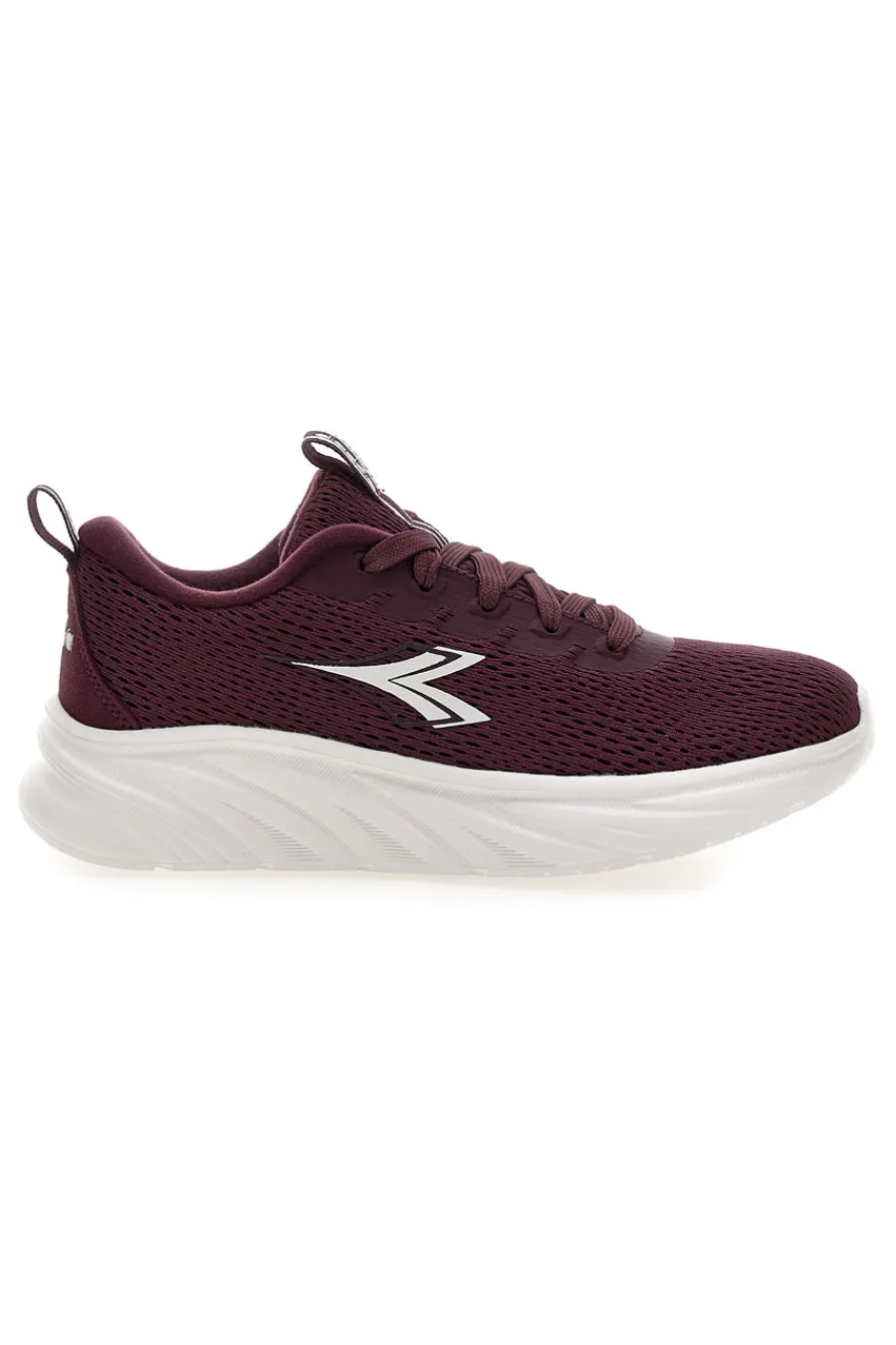 DIADORA Piper S DD Comfort Leichte Laufschuhe in Burgunderrot BORDEAUX New