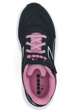 DIADORA Snipe 3 JR – e sportliche Sneakers mit rosa Details