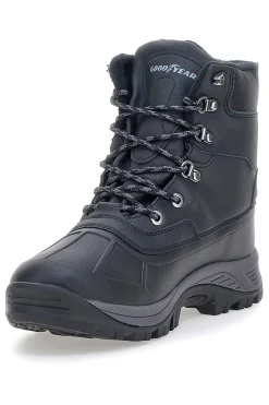 Uomo GOODYEAR Doposci neri tecnici con imbottitura GY039
