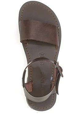 Donna MIO TEMPO Echtledersandalen 1734 Braun