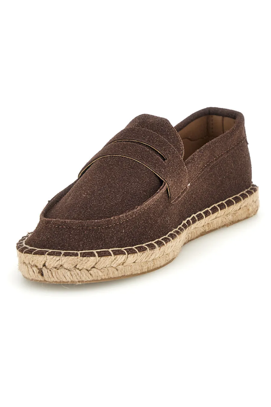 Uomo PITTARELLO SUN Espadrillas marroni in tessuto SG24L313