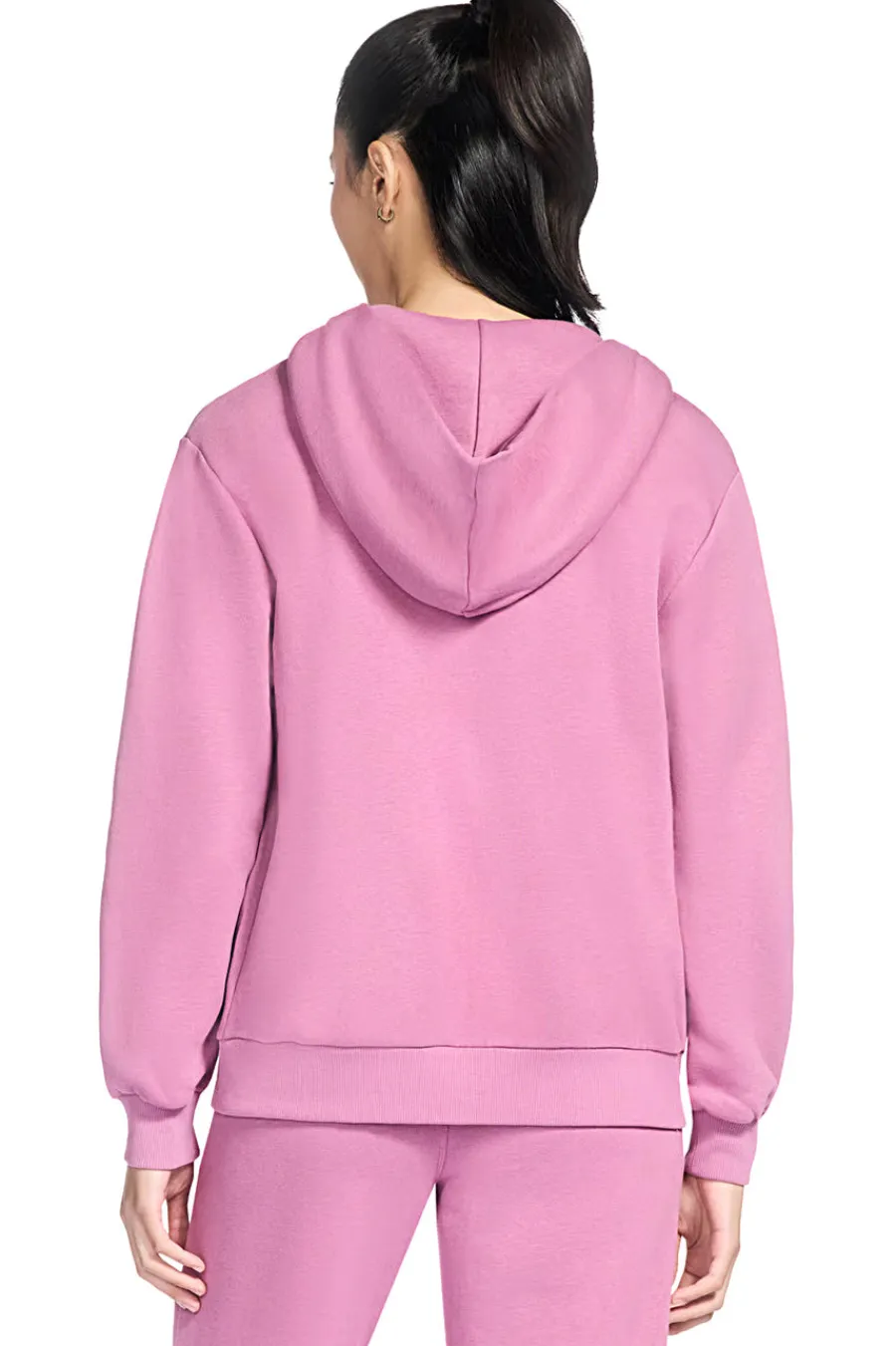 Donna SKECHERS Fepa con cappuccio roa con zip in teuto kech-weat french terry JA286