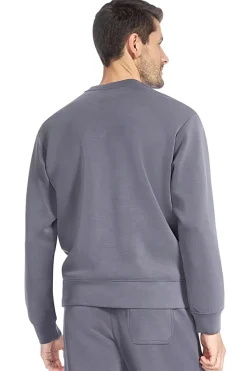 Uomo SKECHERS Fepa grigia con girocoo e ogo stapato SKECHCOUD Eevate Crew