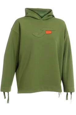 Donna JOMA Fepa verde con acci regoabii e ogo in riievo tep Hoodie