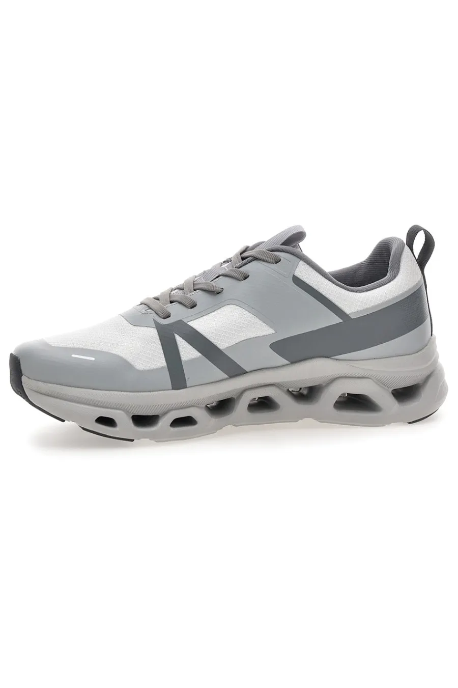 Uomo 2T2L Graue Herren Schnürschuhe YH25230