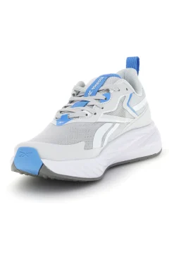 REEBOK Graue Laufschuhe aus atmungsaktivem Stoff mit hellblauen Details Verse