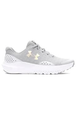 UNDER ARMOUR Graue Mesh-Turnschuhe für Damen GGS Surge 4