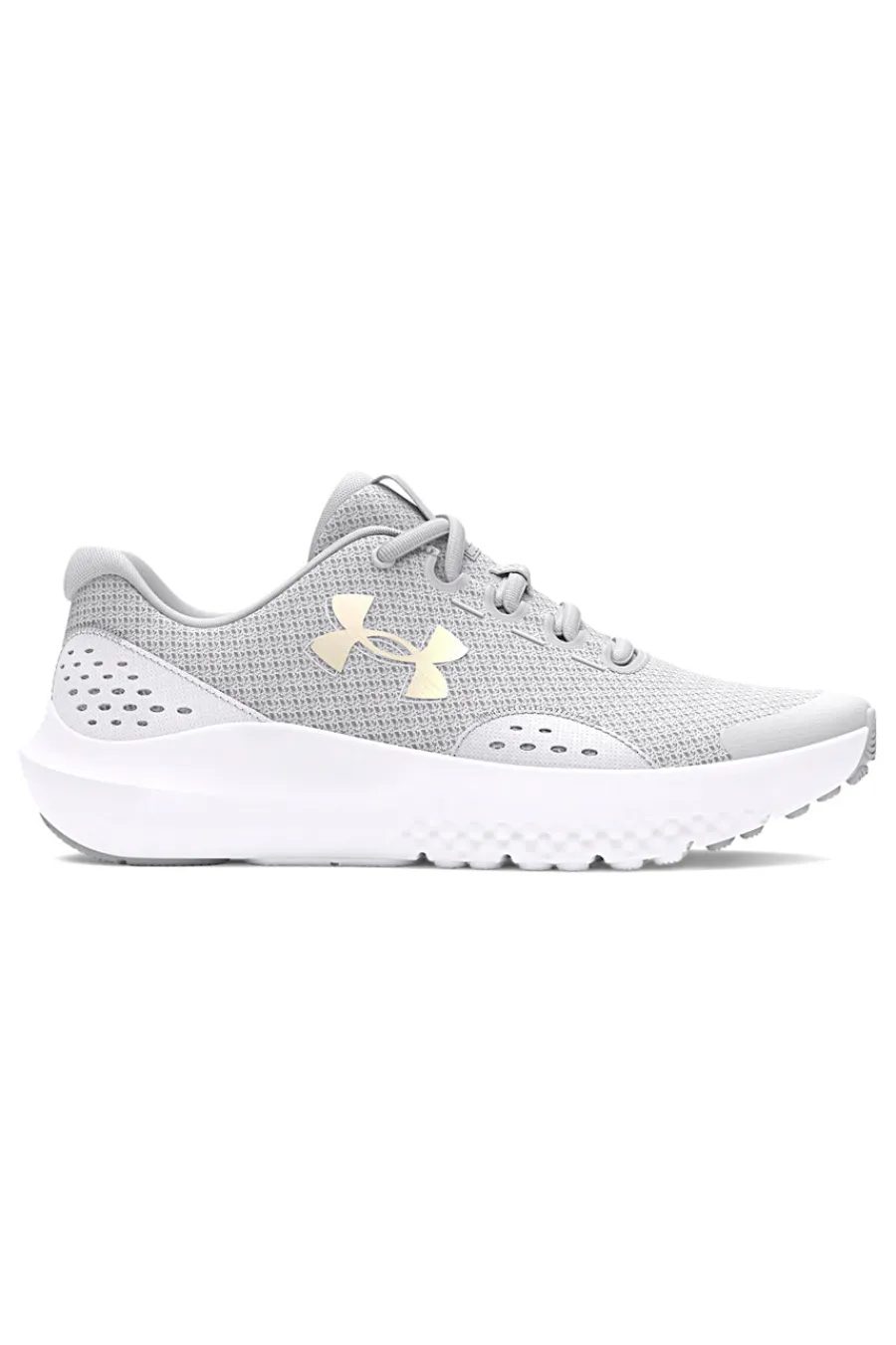 UNDER ARMOUR Graue Mesh-Turnschuhe für Damen GGS Surge 4