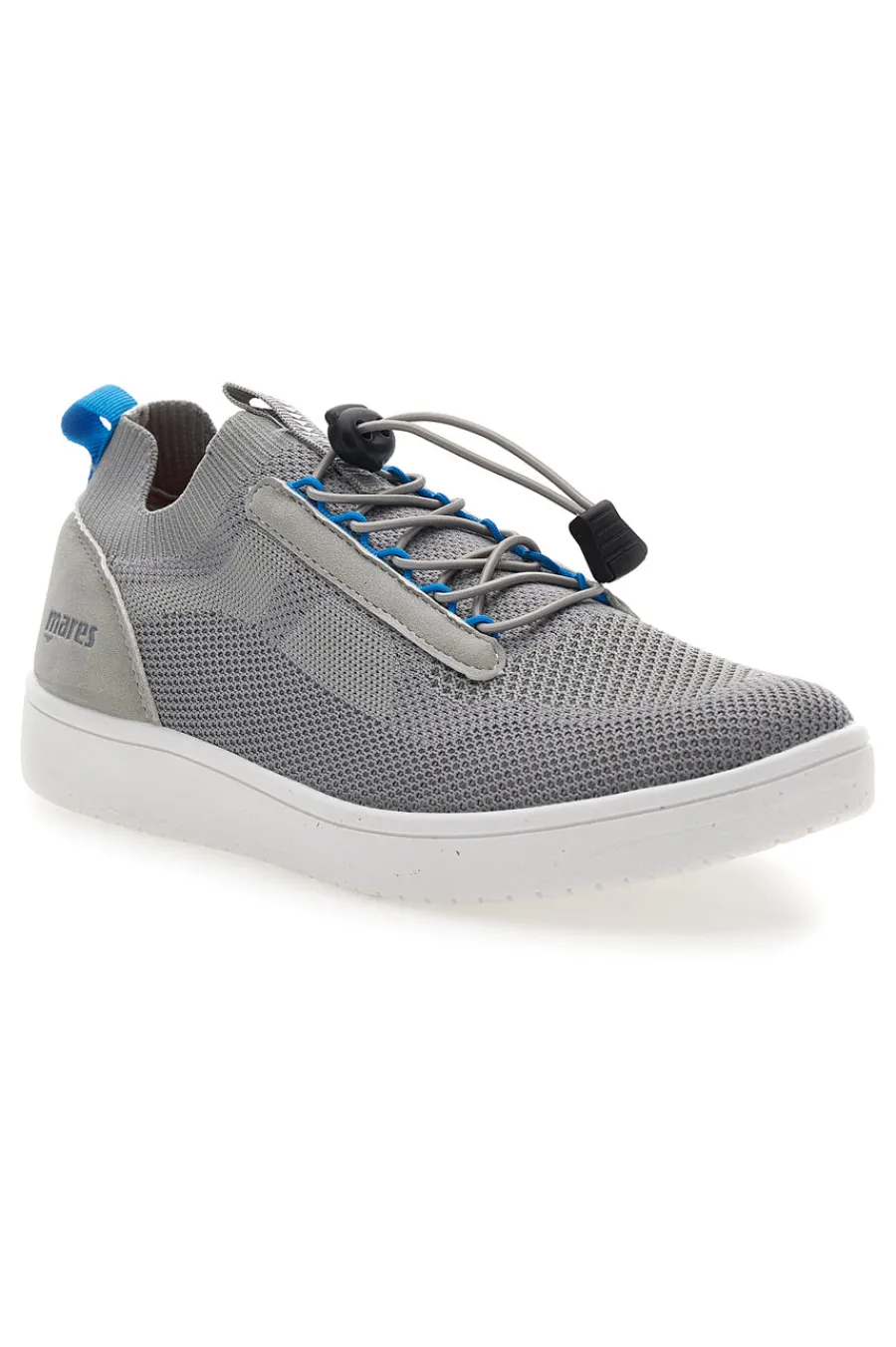 Uomo MARES Graue Sneakers mit Mesh-Obermaterial und elastischen Schnürsenkeln MRS23307F