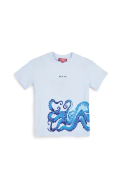 PITT KIDS es T-Shirt mit Krakenaufdruck Pt-b-t-9033