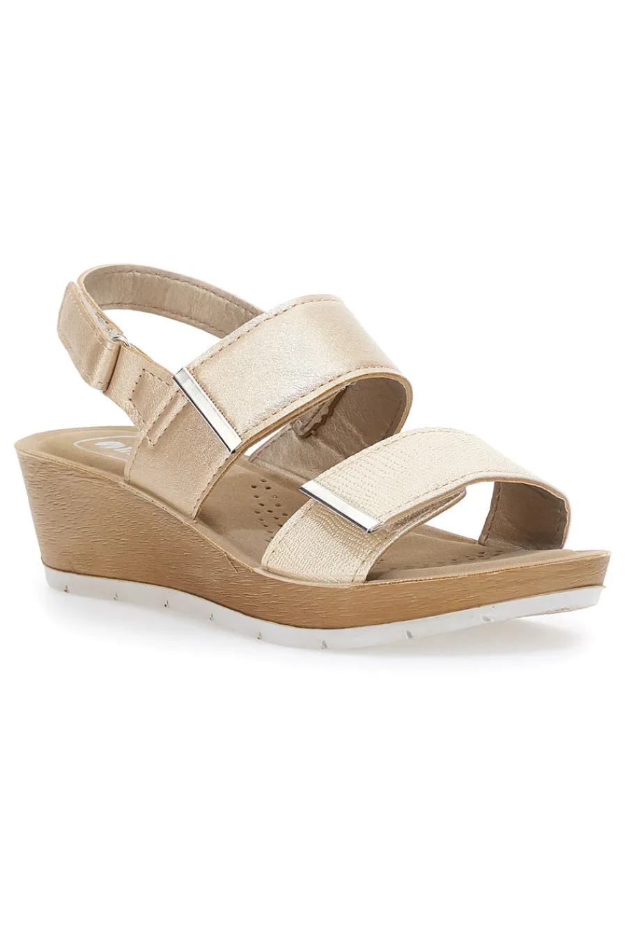 Donna INBLU 13 RN um Keilsandalen