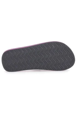 Donna AUSTRALIAN Infradito nere e fucsia con stampa grafica da donna AU24W8
