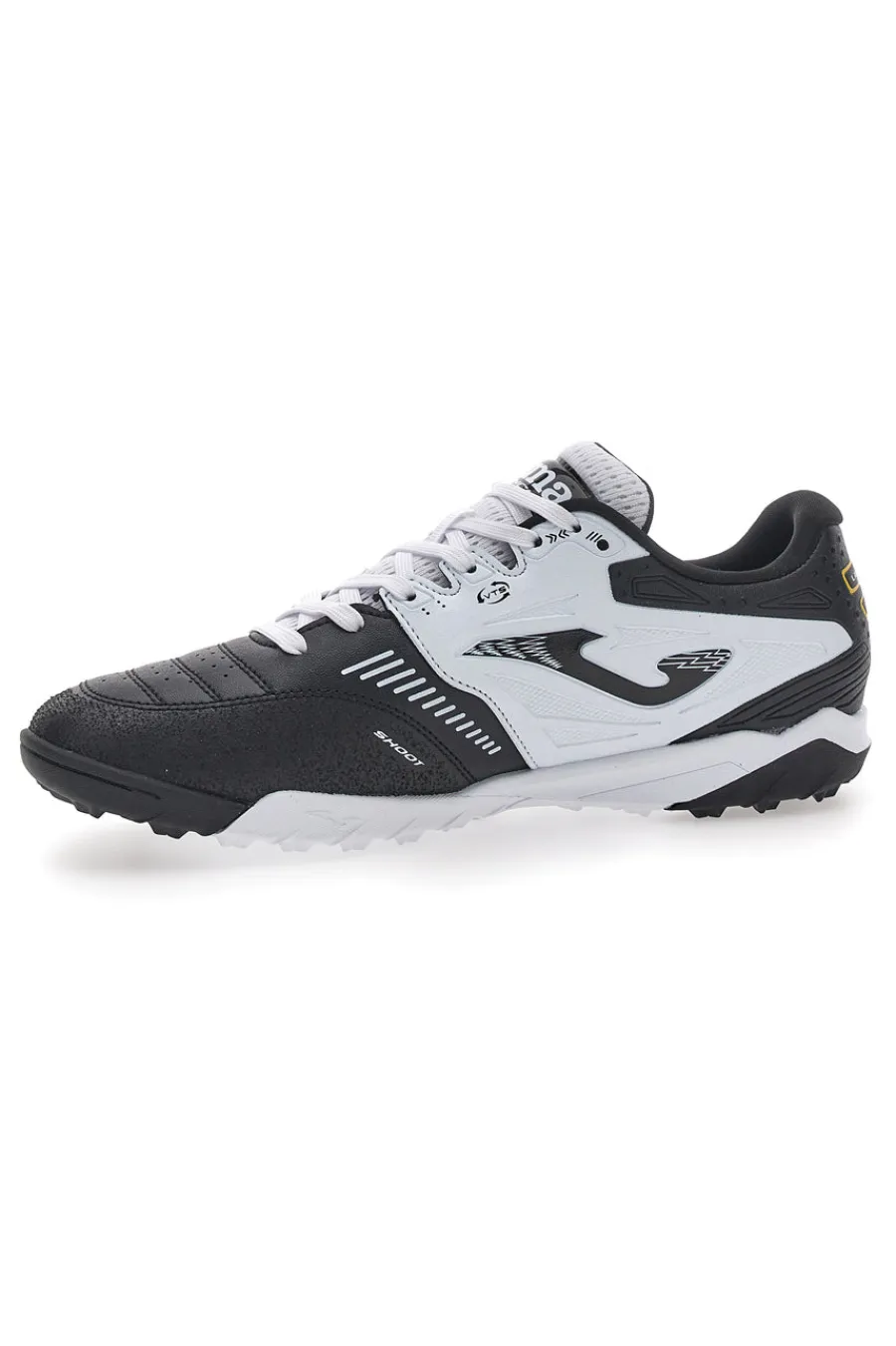 Uomo JOMA Cancha 2501 Turf Fußballschuhe in Schwarz und Weiß