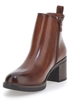 MON DIEU Kamelbraune Stiefel mit Absatz YDLHQ05 CAMEL Discount
