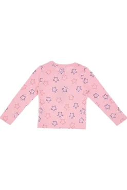 GRAZIE MAMMA Langarm-T-Shirt „Thanks Mom“ 0300 Pink