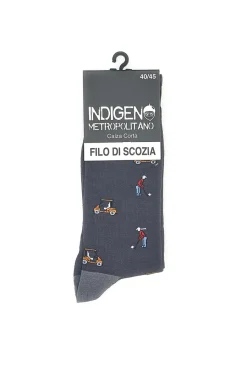 INDIGENO METROPOLITANO Lange e Socken mit LEGER-Muster