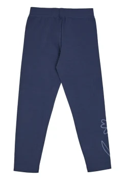 PITT KIDS Leggings Blu con Fiore PT-G-LG-0505