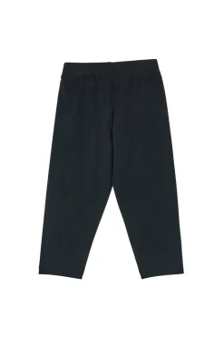 PITT KIDS Leggings 7/ Neri con Logo PT-G-LG-05073