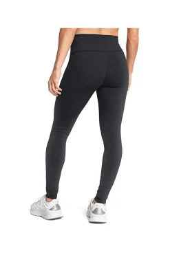 Donna UNDER ARMOUR egging neri in cotone tecnico con vita ata RIVA EGGING
