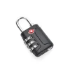 BLACK SHOOT Lucchetto nero TSA a combinazione Wis tsa padlock