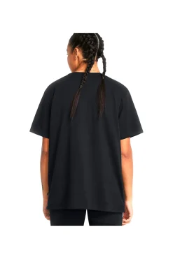 Donna UNDER ARMOUR agia a aniche corte nero Capu Overize