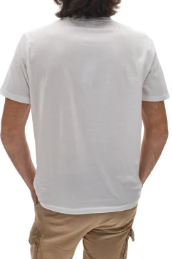 Uomo SEVENOAKS agietta bianca scoo a V in cotone basic NBY702