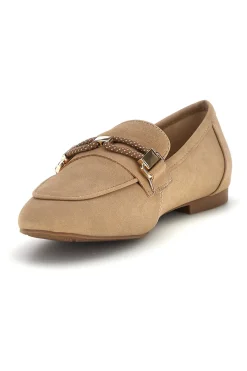 FIRST LADY Mocassini con morsetto Le havre paris TW26S2300812 BEIGE Clearance