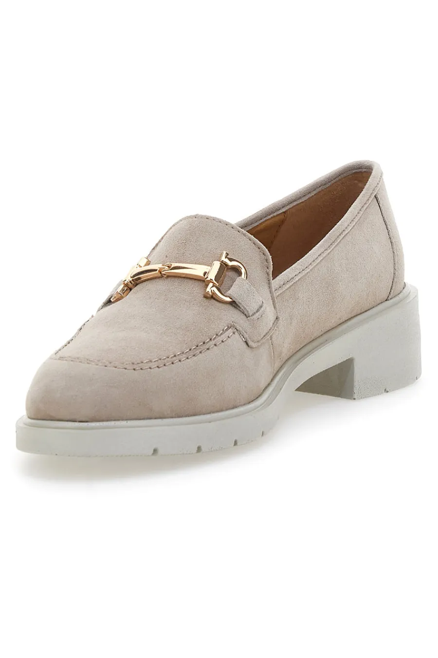 PRIMA RIGA Mocassini Beige Con Morsetto 22729IGNIS Hot