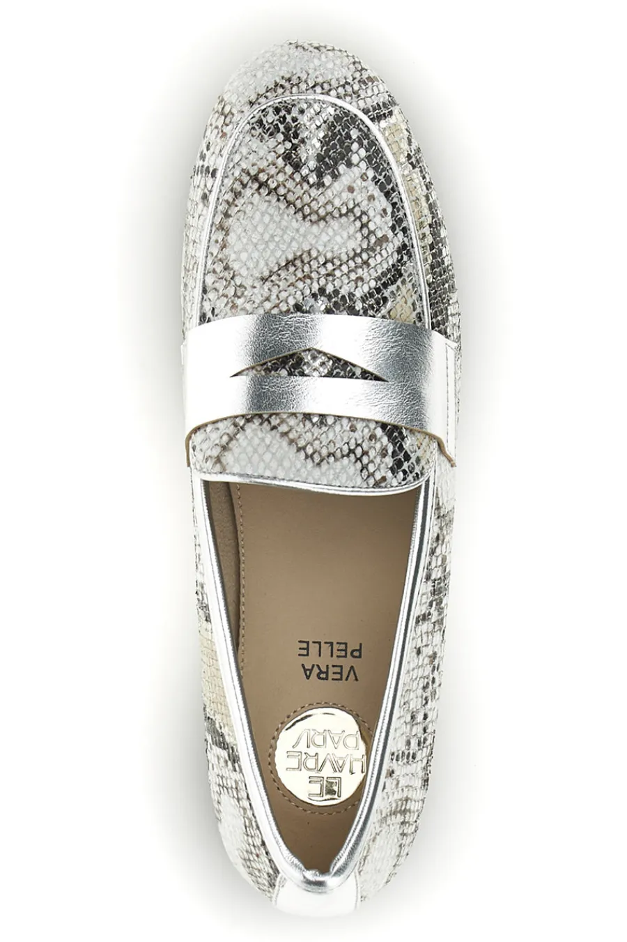 LE HAVRE PARIS Mocassini beige stampa animalier TW26S2300807 Clearance