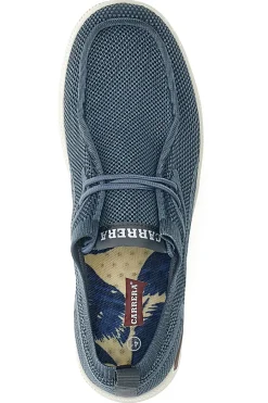 Uomo CARRERA Mocassini Blu In Tela CAM85109F