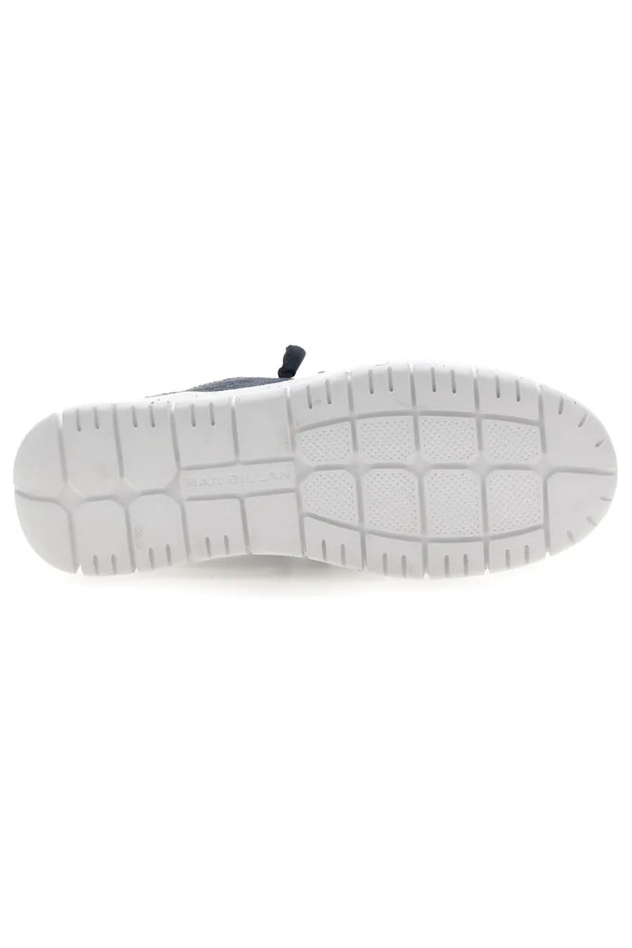 Uomo MAX DILLAN Mocassini blu in tessuto con lacci MELIS CVS