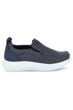 Uomo JERPOINT Mocassini blu in tessuto leggero PK6130C