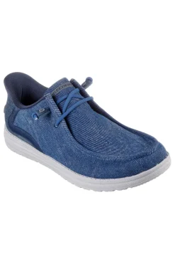 Uomo SKECHERS Mocassini blu Slip-ins con Memory Foam Melson Coronado