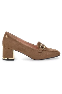 MARIELLA BURANI Mocassini Cammello con tacco a blocco 50811615 CAMEL Hot