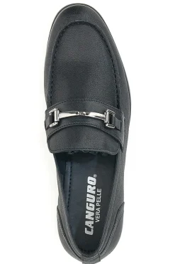 Uomo CANGURO Mocassini 612 Neri
