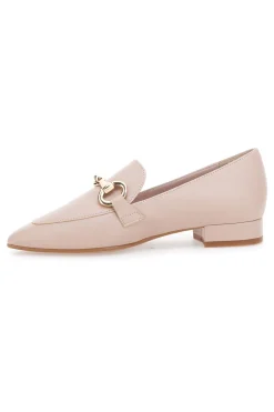 PITTARELLO GLAM Mocassini con morsetto Pitatrello Glam 1908 Panna NUDE Outlet