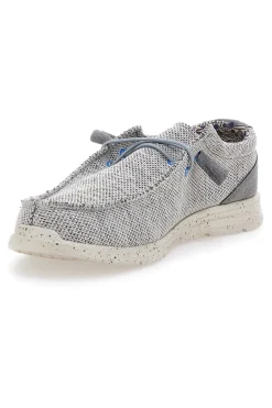 Uomo SEVENOAKS Mocassini grigio con laccio elastico PK1118G
