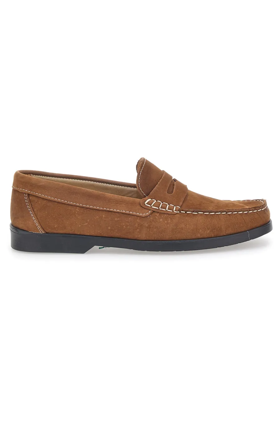 SEVENOAKS Mocassini Marroni In Vera Pelle Made In Italy 195 CUOIO Best