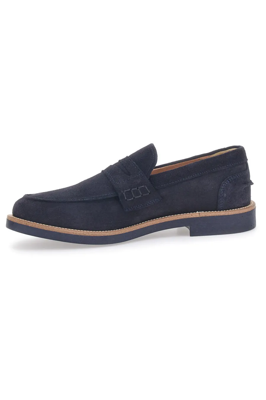 Uomo PITTARELLO Mocassini In Vera Pelle Scamosciata 8027
