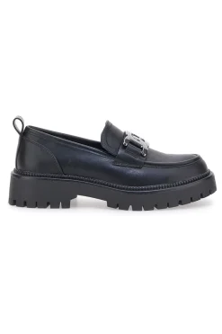 PITTARELLO CAPSULE Mocassini neri con morsetto argento 24126019 NERO Best