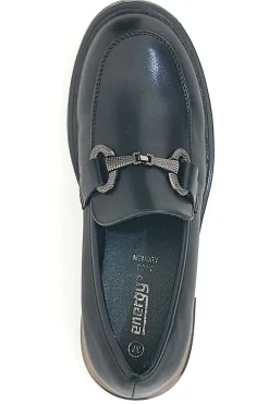 ENERGY Mocassini Neri Con Morsetto 320 Clearance